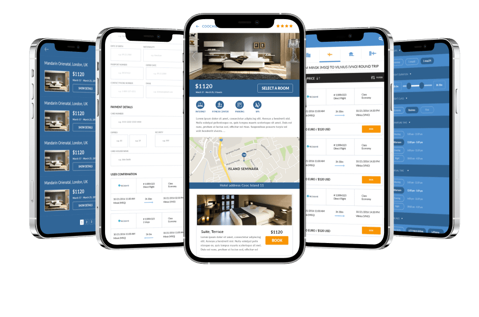 travel booking portal