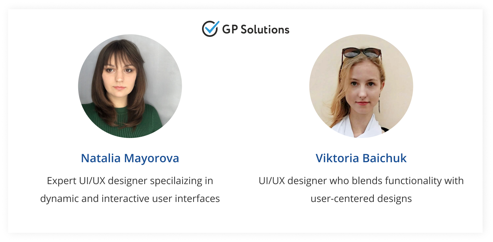 Expert UI/UX designers