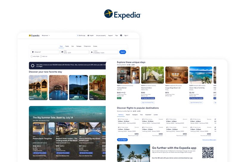 Expedia system