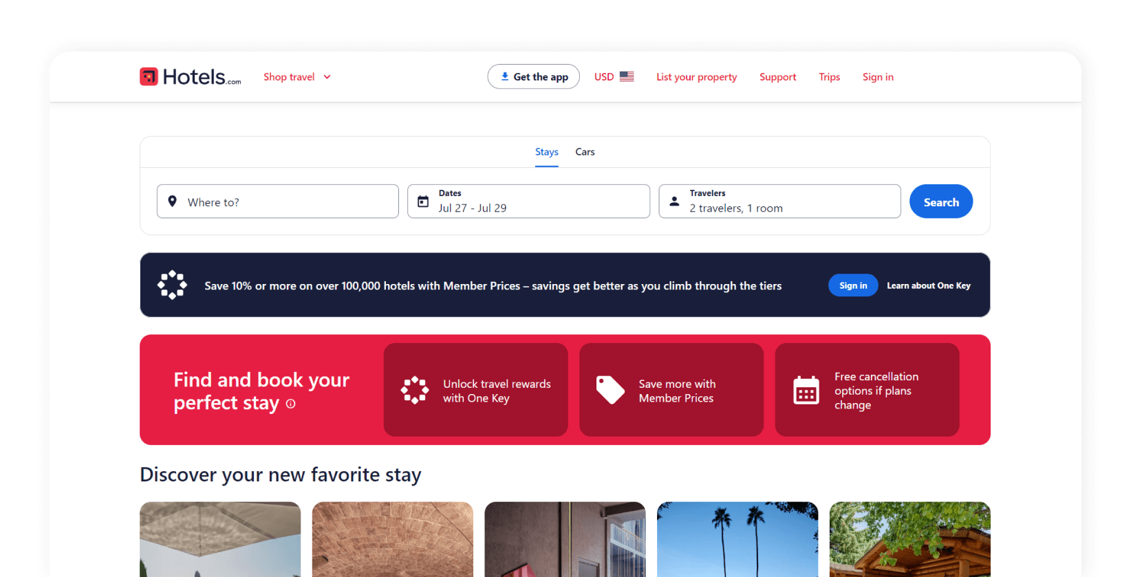 Accommodation booking platform