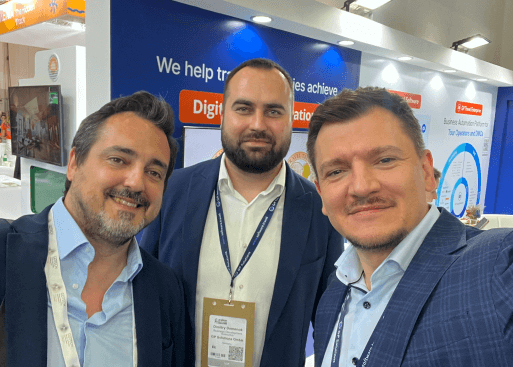 Chain4Travel's and GP Solutions' founders